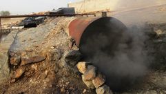مصافٍ بدائيةٍ لتكرير النفط في سوريا - 02- مصافٍ بدائيةٍ لتكرير النفط في سوريا - الاناضول