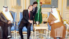 الرئيس التركي رجب طيب أردوغان والملك السعودي سلمان بن عبد العزيز ـ أرشيفية