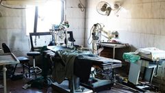 قصف روسي على مشفى ميداني في سرمين - ريف إدلب - سوريا - تشرين الأول 2016