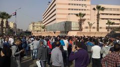 مظاهرات أمام مديرية أمن القاهرة احتجاجا على مقتل مواطن برصاص أمين شرطة