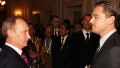 ليوناردو دي كابريو مع بوتين ـ أرشيفية