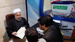 الرئيس الإيراني حسن روحاني ـ أ ف ب