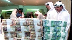 السيولة في قطر- بنك قطر المركزي- أ ف ب