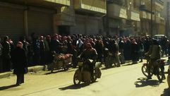 مواطنون يصطفون للحصول على السكر - الحسكة - سوريا