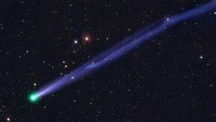 نيزك هوندا- صورة نشرتها وكالة ناسا للنيزك عاك 2011