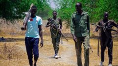 مسلحين في جنوب السودان- جيتي