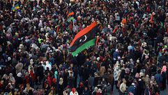 ليبيا احتفالات بالذكرى الثامنة لثورة فبرايرفي طرابلس  جيتي