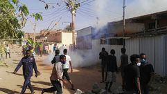 السودان احتجاجات في حي بوري في الخرطوم  24/2/2019 جيتي