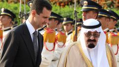 الملك عبد الله والأسد- جيتي