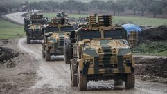 قوات تركية متجهة لإدلب منطقة خفض التعصيد- الأناضول