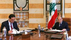 لبنان   ميشال عون    رئيس الحكومة   حسن دياب  جيتي