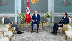 سعيد والشاهد والغنوشي- فيسبوك الرئاسة التونسية