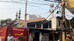 حرق مساجد المسلمين في نيودلهي- جيتي