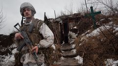 جندي أوكراني في إقليم دونباس - جيتي