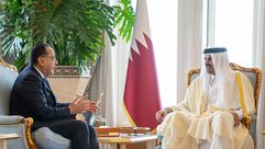 مدبولي الأمير تميم قطر - الأناضول