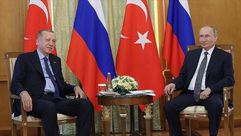 الرئيسان التركي والروسي - الأناضول