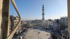 غزة   رفح   قصف   غارات إسرائيلية   مسجد الفاروق   جيتي