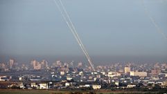 صواريخ غزة - الفرنسية ارشيفية
