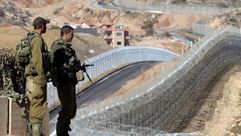 الحدود بين سوريا وإسرائيل جدار امني جولان