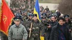 جنود اوكرانيون