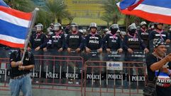 من المظاهرات أمام المحكمة الدستورية بتايلند - (أرشيفية) - ا ف ب
