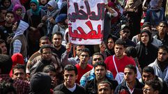 طلاب جامعة الإسكندرية يتظاهرون ضد الانقلاب - الأناضول