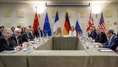 اجتماع لوزان للمفاوضات النووية الايرانية - اف ب