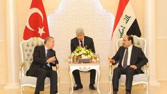 رئيس الوزراء العراقي نوري المالكي ورئيس الوزراء التركي في حينه رجب طيب أردوغان ـ أرشيفية