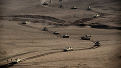 أرتال من القوات العراقية تتحرك باتجاه أهداف غرب الموصل- أ ف ب