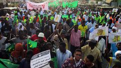 موريتانيا آلاف الموريتانيين في مسيرة بنواكشوط ضد تعديل الدستور 11/3/2017 الاناضول