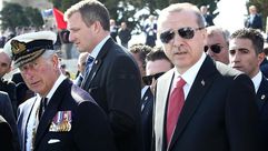 أردوغان والأمير تشارلز - جيتي