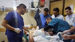 إصابة - مصاب من غزة - عربي21