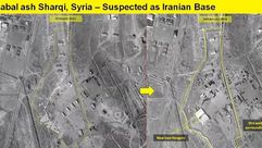 صورة فضائية تظهر إنشاء إيران قاعدة صواريخ قرب دمشق