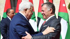 عباس والعاهل الأردني- وفا
