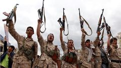 مقاتلون حوثيون في صنعاء - جيتي