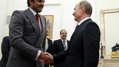 قطر روسيا تميم بوتين - جيتي