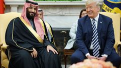 السعودية محمد بن سلمان ترامب  أمريكا - جيتي