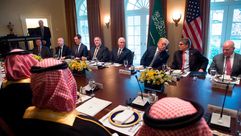 السعودية ترامب محمد بن سلمان أمريكا - جيتي