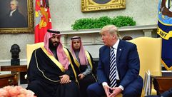 أمريكا السعودية  ترامب محمد بن سلمان - جيتي