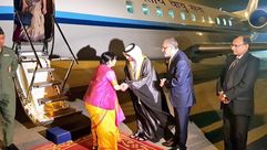 وزيرة الخارجية الهندي في ابو ظبي - تويتر