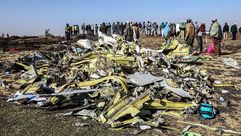 تحطم الطائرة الاثيوبية جيتي