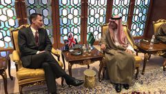 وزير الخارجية البريطاني في السعودية- تويتر