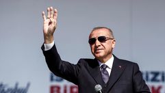 أردوغان مهرجان انتخابي - الاناضول