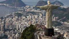 تمثال المسيح في البرازيل- تويتر