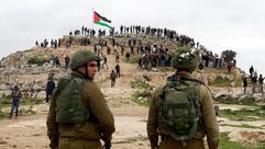 فلسطين  احتلال  جبل عرمة  (أنترنت)