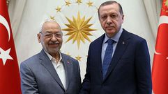 أردوغان والغنوشي- الأناضول