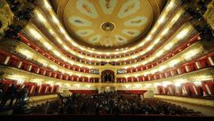 قاعة مسرح بولشوي في موسكو في 24 تشرين الأول/أكتوبر 2011