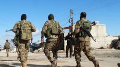 جنود في جبل الزاوية في إدلب في 1 آذار 2020  - الأناضول جيتي