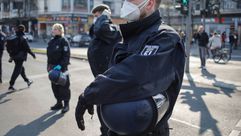 كورونا  ألمانيا  وباء  فيروس  الشرطة- جيتي