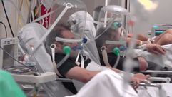 مرضى كورونا جهاز تنفس اصطناعي- سكاي نيوز الإنجليزية